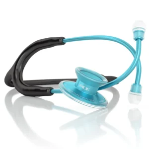 Home Acoustica® Stethoscope - Black/Aqua